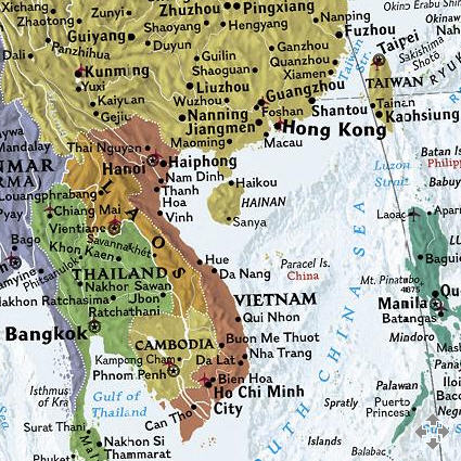 The Savvy Traveller National Geographic Wall Maps The World